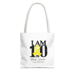 Empowerment Tote Bag - 'I AM 1 IN 1O'